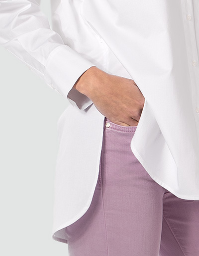 JOOP Oversized Bluse aus Baumwoll-Twill Kostenloser Versand international