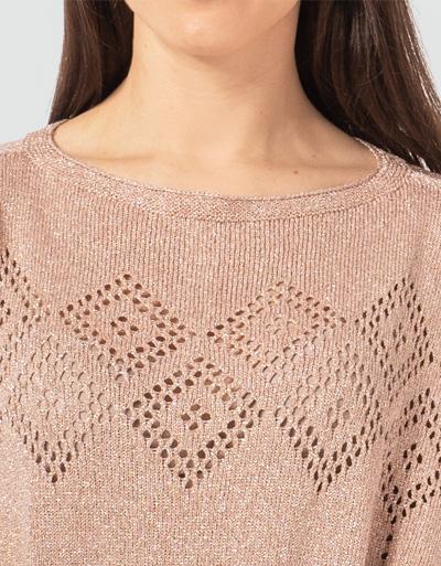 TWIN-SET Pullover mit Lochstickerei Fabrikladen