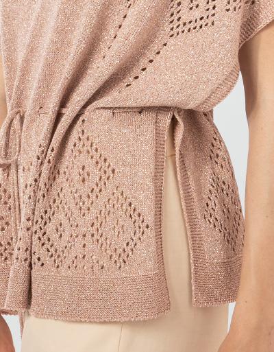 TWIN-SET Pullover mit Lochstickerei Fabrikladen