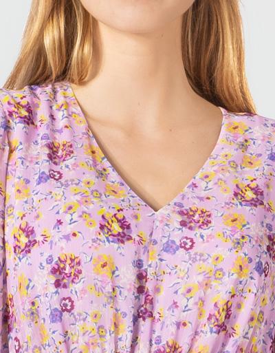 JOOP Kleid mit floralem Blumen-Print zollfrei