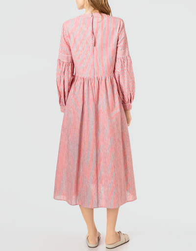 JOOP Kleid mit verspielten Raffungen 2025