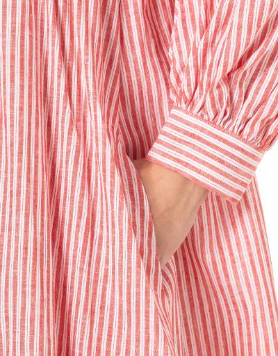 JOOP Kleid mit verspielten Raffungen 2025