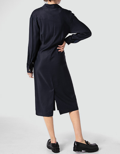 SECOND FEMALE Hemdblusenkleid mit Knotenoptik Cyber Monday