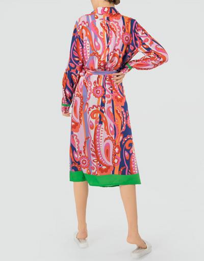 Replay Wickelkleid mit Farbenpower Print Exklusive Angebote