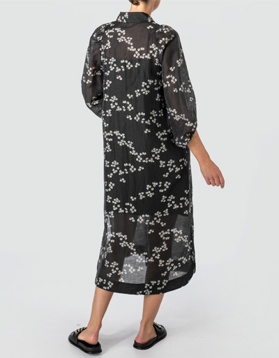 SECOND FEMALE Kleid mit floralem Print Kostenlose Rückgabe
