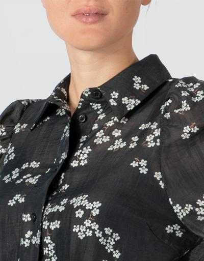 SECOND FEMALE Kleid mit floralem Print Kostenlose Rückgabe