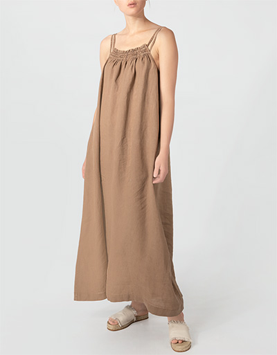 Replay Maxikleid aus reinem Leinen Bis zu 65% Rabatt