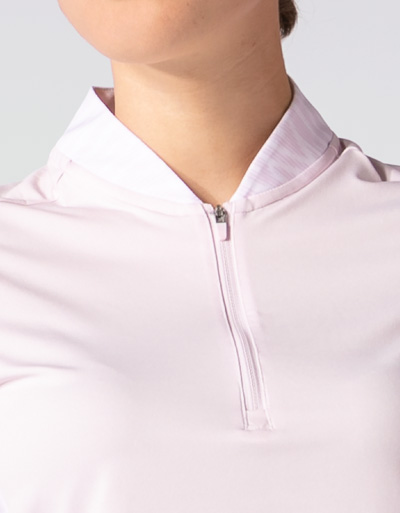 adidas Golf Zip-Polo aus recycelten Materialien Bis zu 55% Rabatt