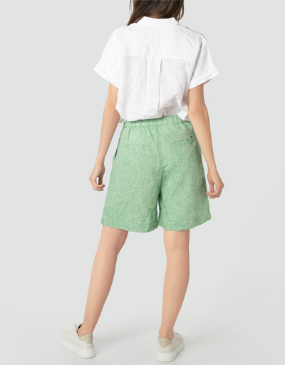 Tommy Hilfiger Shorts aus reinem Leinen Preisnachlass