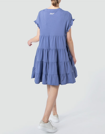 Replay Jerseykleid mit Stufensaum VIP-Rabatte