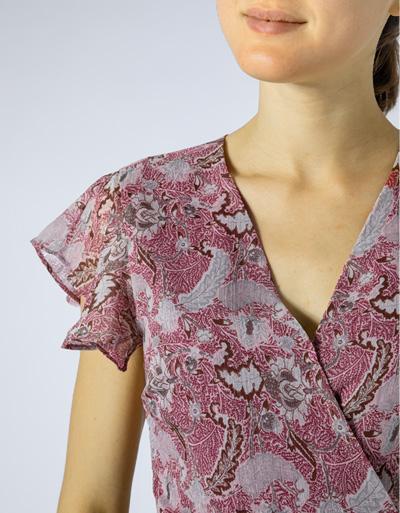 Freebird Wickelkleid mit Lurex Discount Store für neue Produkte