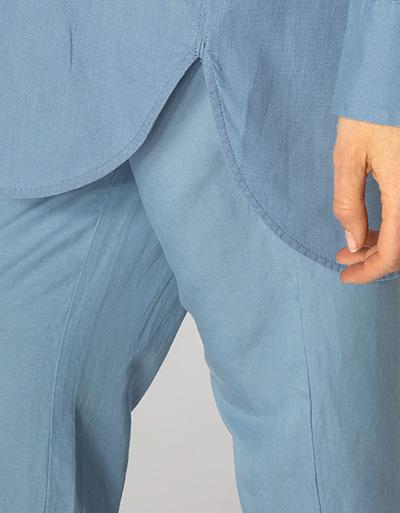 Marc O'Polo Hemdbluse im langen Schnitt 50% Rabatt mit kostenlosem Versand