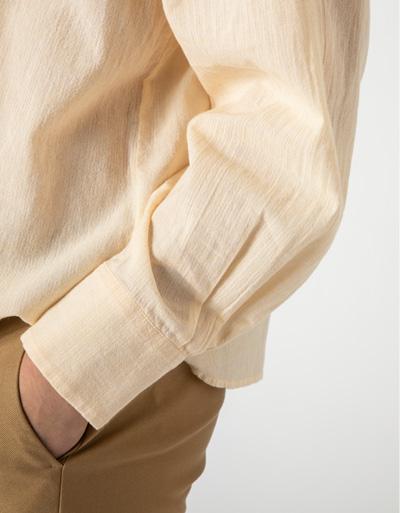 Marc O'Polo Bluse mit feiner Struktur Günstiger Verkauf