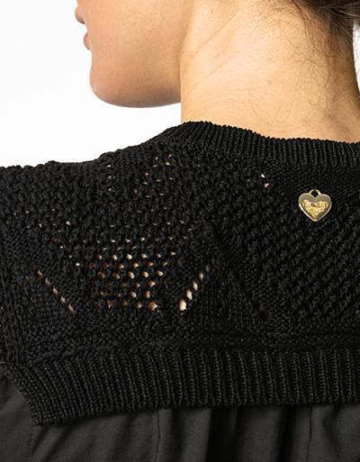 TWIN-SET Shirt im Materialmix Limitierter Zeitrabatt