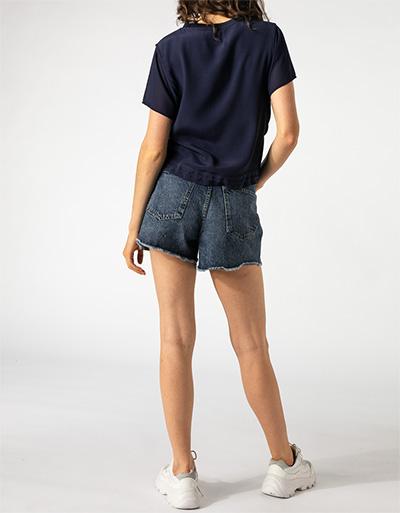 Pepe Jeans Jeansshorts Rachel mit Fransensaum Rabatt