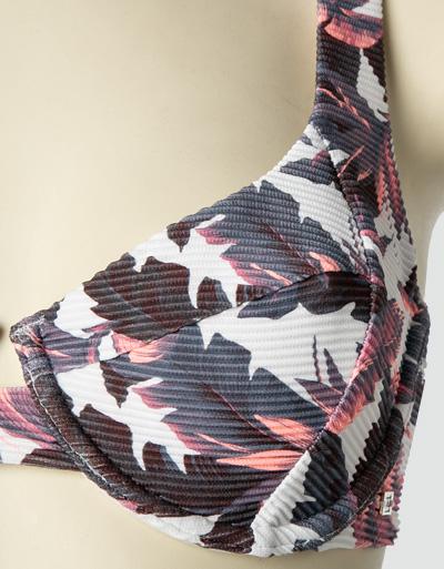Tommy Hilfiger Balconette Top mit Tropen Print Saisonschlussverkauf