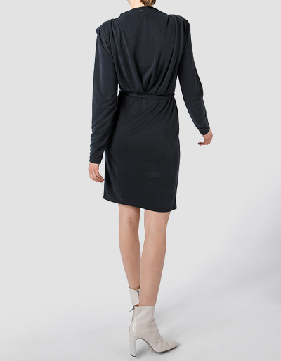 Freebird Jerseykleid mit Drapierungen Top Angebot