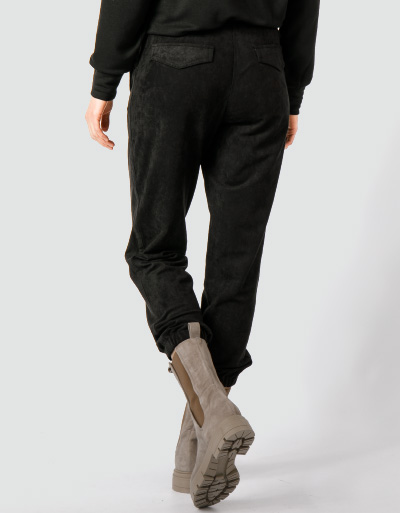 CINQUE Hose in Veloursleder Optik Super Sparpreis