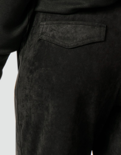 CINQUE Hose in Veloursleder Optik Super Sparpreis