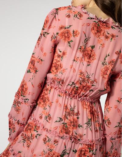 Replay Kleid im floralen Dessin Clearance-Verkauf