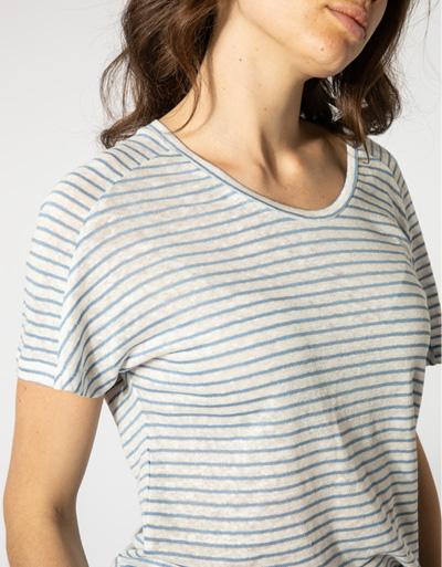 CINQUE T-Shirt im Streifen Dessin Kostenloser Versand international