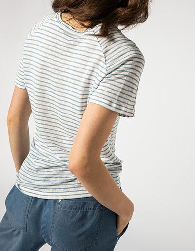 CINQUE T-Shirt im Streifen Dessin Kostenloser Versand international