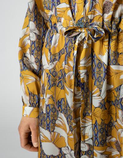 joyce & girls Midikleid aus Seide-Viskose-Mix im Angebot
