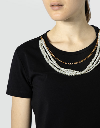 LIU JO T-Shirt mit Kettendetail Meist gekauft