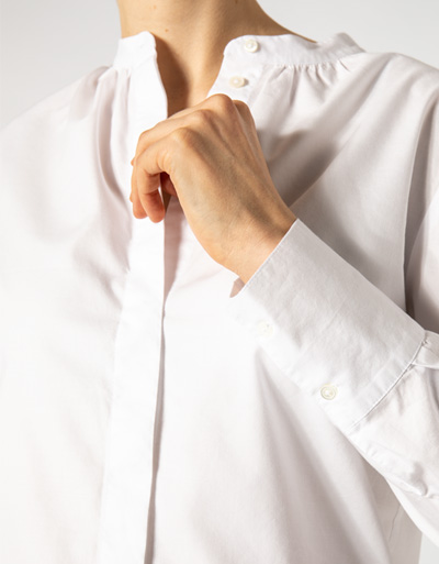 Marc O'Polo Bluse in cleaner Optik Muttertagsangebot
