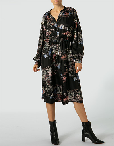 SECOND FEMALE Kleid aus reiner Seide Exklusive Angebote