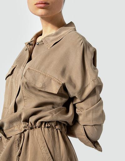 Marc O'Polo Bluse mit aufgesetzten Pattentaschen Räumungsverkauf