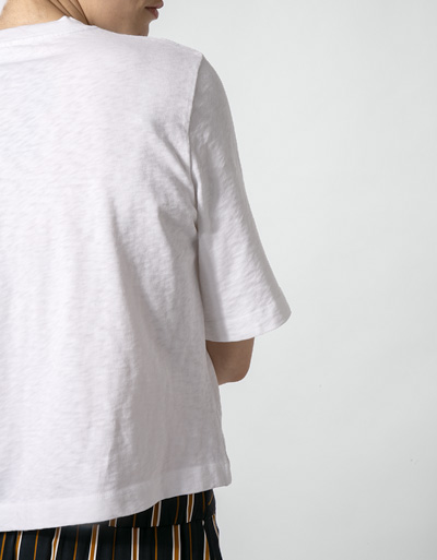Marc O'Polo Shirt mit breitem Bündchen im Angebot