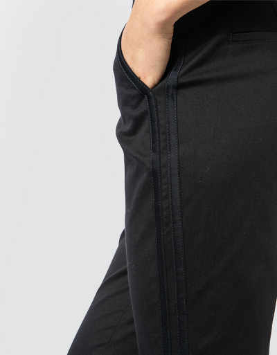 Tommy Hilfiger Hose mit Galon-Streifen Flash Sale