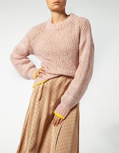 SECOND FEMALE Pullover mit Lochstrick-Muster Osterangebot