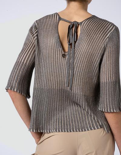 TWIN-SET Pullover aus schimmerndem Garn Bis zu 60% Rabatt