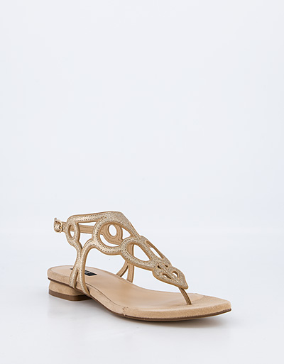 STEFFEN SCHRAUT Sandalen mit Glitzer-Effekt Super Rabatt