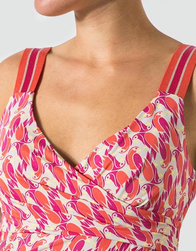 Laurèl Jerseykleid mit Papageien-Print Kostenloser Versand international