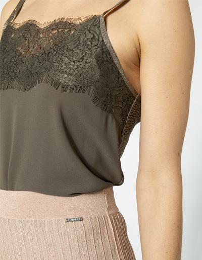 LIU JO Top mit Metallic-Effekt Begrenztes Angebot