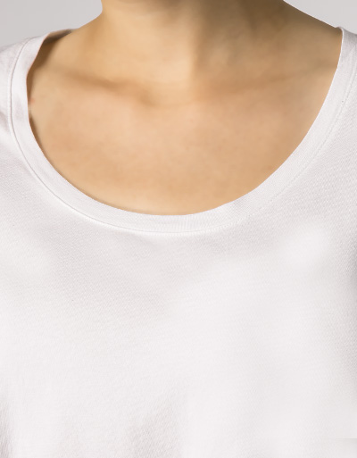 Marc O'Polo T-Shirt mit Lochspitze am Rückteil Black Friday