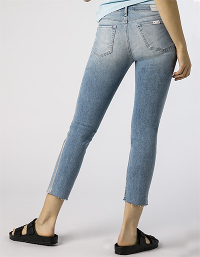 Replay Jeans mit Galonstreifen Lagerräumung