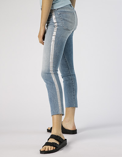 Replay Jeans mit Galonstreifen Lagerräumung