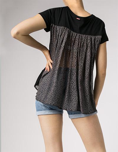 Replay T-Shirt mit Animalprint Neueste Mode