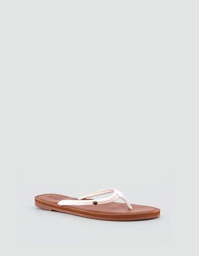 ROXY Zehensandalen mit geflochtenem Riemen Neuheiten