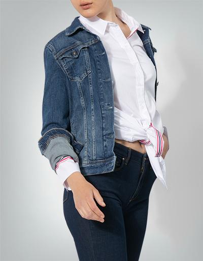 Marc O'Polo Bluse mit Kontraststreifen Kostenlose Rückgabe