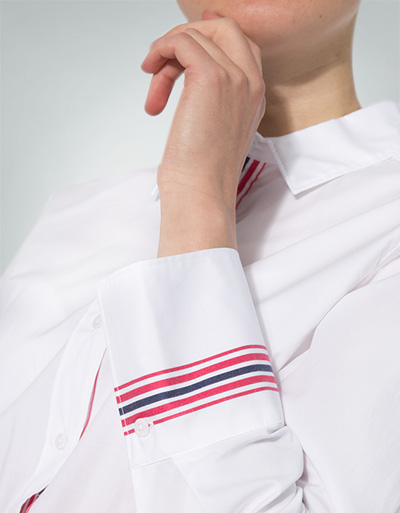 Marc O'Polo Bluse mit Kontraststreifen Kostenlose Rückgabe