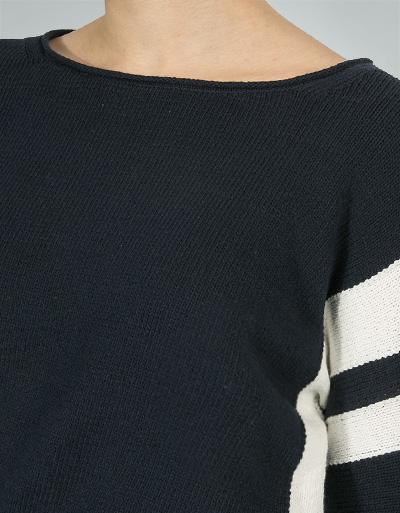 Marc O'Polo Pullover mit Kontraststreifen Super Rabatt