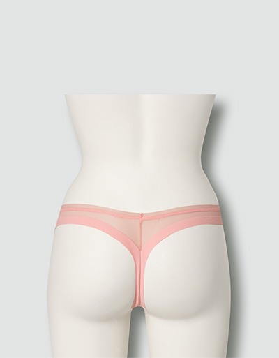 Calvin Klein Underwear String mit Tüll-Verzierung Fabrikladen