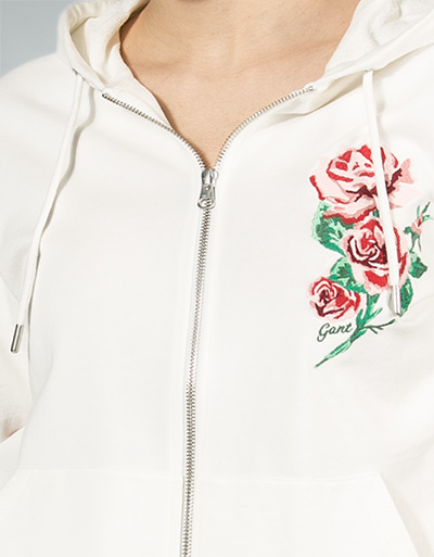 Gant Sweatjacke mit Stickerei Sonderangebot