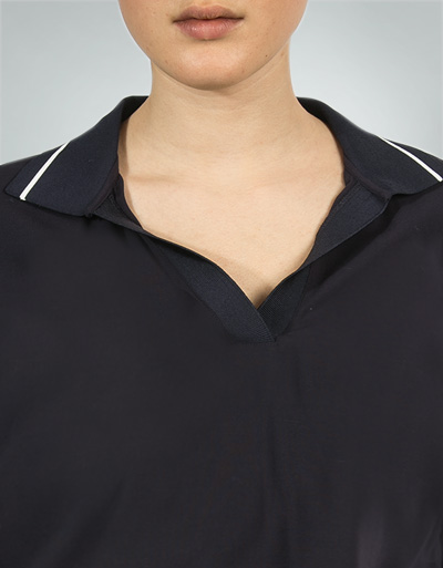 Marc O'Polo Bluse mit Rippstrickkragen Osterangebot