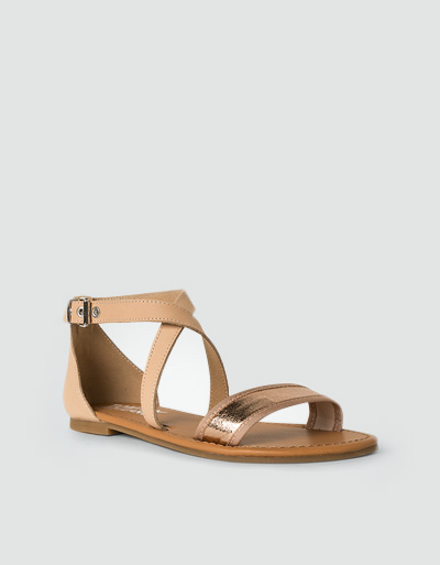 TOMMY JEANS Sandale mit Metallic-Einsatz Bis zu 55% Rabatt